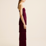 Illi Strapless Top - Shiraz