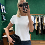 Camille Clutch Bag - Black Suede