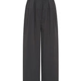Relaxed Pleat Pants - Iron Glaze
