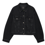 Quincy Jacket - Vintage Black Denim