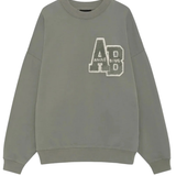 Miles Sweatshirt Letterman - Sage