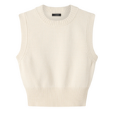 The Beata Vest - Creme