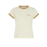 Yes SIR. Fitted Tee - Ivory Yellow