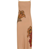 Estella Slip Midi Dress - Aliera Floral Blush