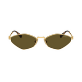 MIU MIU 0MU 56ZS Sunglasses - Gold W/Dark Brown