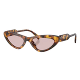 Miu Miu 0MUB11SU Sunglasses – Honey Havana with Pink | Miu Miu