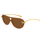 BV1418S004 Pilot Sunglasses - Brown