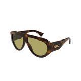 GG2128S Sunglasses – Havana Green | Gucci
