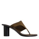 Hardie Heeled Sandal - Hazel Suede
