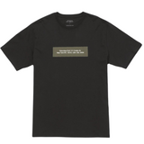 Saturdays Block Standard Short Sleeve Tee - Black
