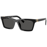 0MUA05S Sunglasses - Black/Dark Grey