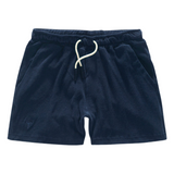 Navy Terry Shorts