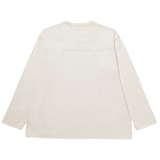 Varsity Relaxed L/S Tee - Ivory