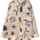 Boyfriend Shirt - Seashells