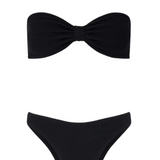 Jean Bikini Crinkle - Black