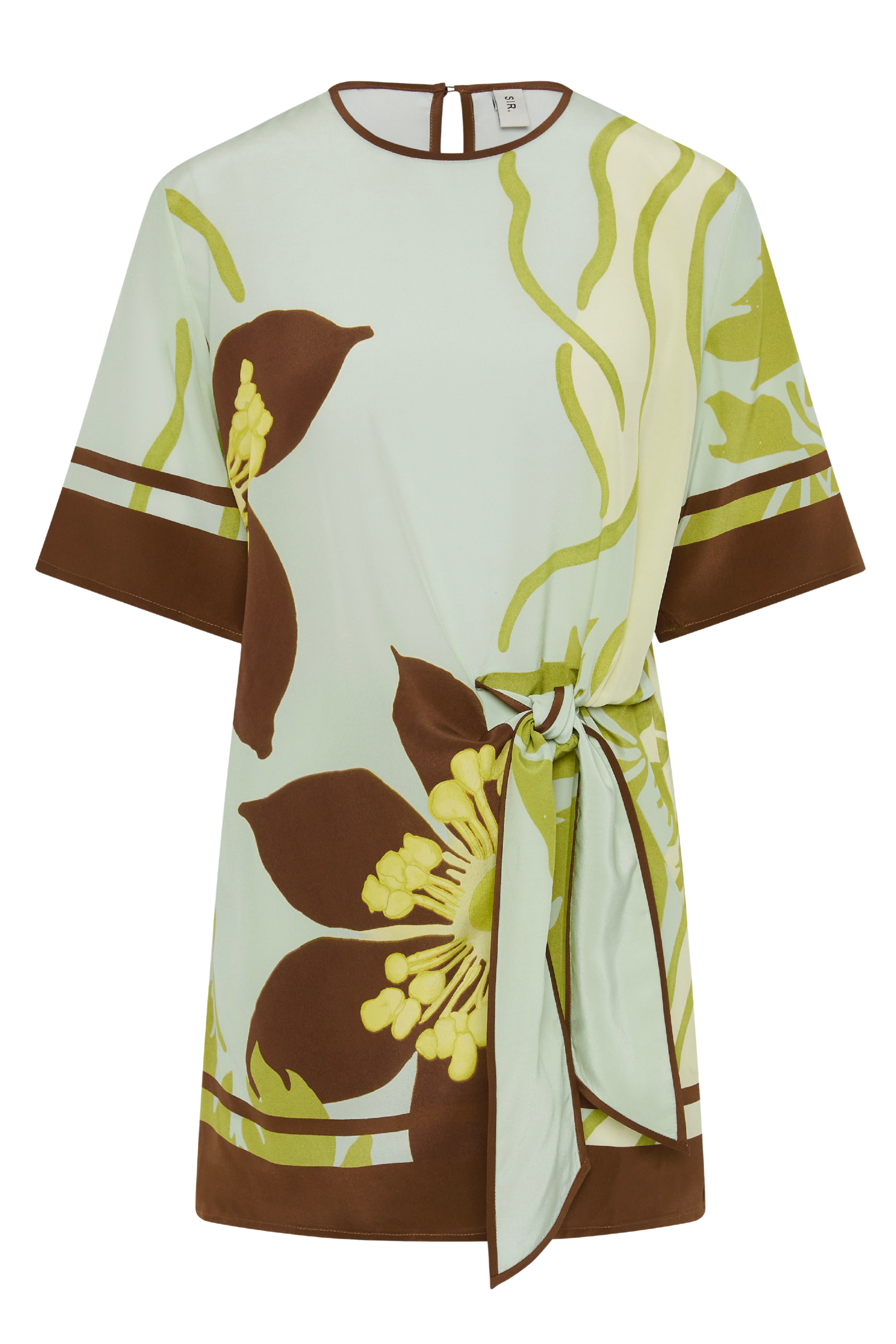 amaia mini dress Sir the Label Amaia Mini Dress Floral Vine Size 10 lonedresshire