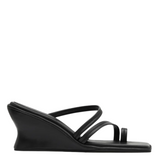 Soft Strap Contour Wedge - Black