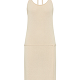 Lula Halter Dress - Natural