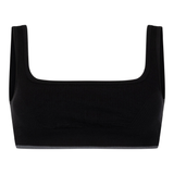 Classic Wool Bralet - Black