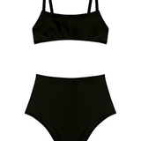 Undici High Waist Bikini - Black