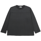 Varsity Relaxed L/S Tee - Black