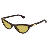 BV1414S002 Nicotine Sunglasses - Havana