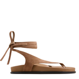 Shel Sandal - Nutmeg Suede