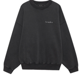 Jaci Sweatshirt Lyrics - Washed Black