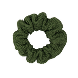 Scrunchie - Metallic Khaki