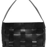 Woven Mini Tote - Black