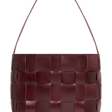 Woven Mini Tote - Plum