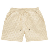 Waffle Shorts - Ecru Porto
