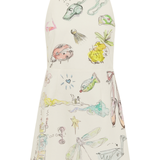Court Mini Dress - Cream