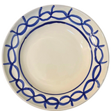 Corda Pasta Bowl - Blue