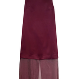 Rio Cowl Dress - Shiraz