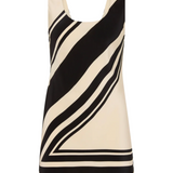 Pietra Scoop Mini Dress - Milano Nero