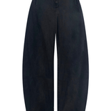 Meki Cocoon Jeans - Washed Black