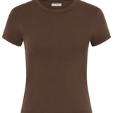 Organic Cotton Baby Tee - Fudge