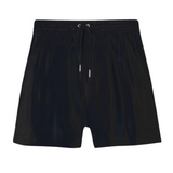 Twill Slouch Shorts Black