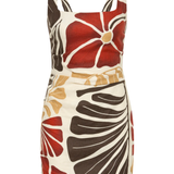 Julietta Square Neck Mini Dress - Fiorello Rosso