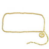Swirl Belt - Gold