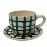 Ceremonies Tea and Coffee Cup - Green/Navy