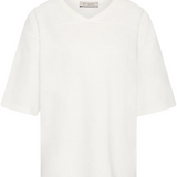 Organic Cotton Match Tee - Off White