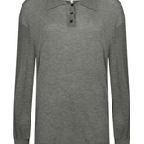 Orwell Knit Polo - Grey