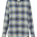 Flannel Shirt - Ocean Check