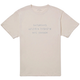 Reverse NYC Division Standard Short Sleeve Tee - Pumice Stone
