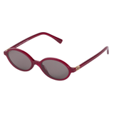 0MU04ZS Sunglasses - Opal Burgundy/Dark Grey