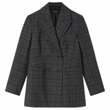 Blanche Blazer - Black Check