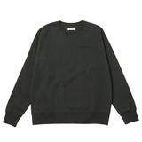 Bowery Script Embroidered Sweatshirt - Black