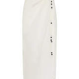Azura Midi Skirt - Ivory